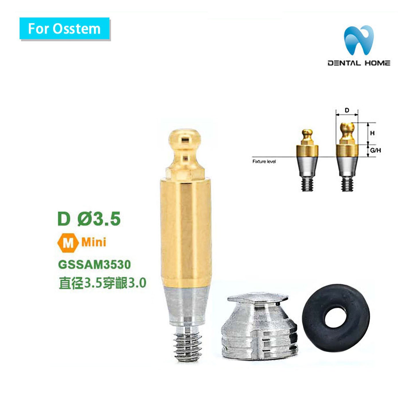 For Osstem Ball Abutment