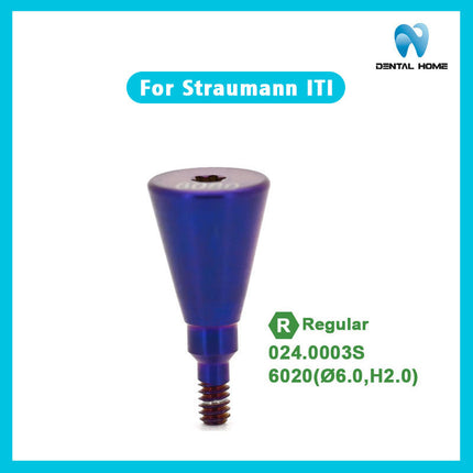 Подходит для формирователя десны Straumann ITl RC, заменителя дентального имплантата, защитного колпачка из титанового сплава