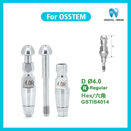 Подходит для стержня для слепка OSSTEM с закрытым ртом. Аксессуары для дентальных имплантатов.