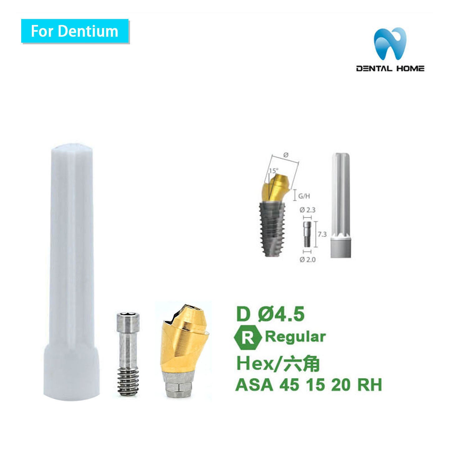 For Dentium Multi unit Straight Abutment