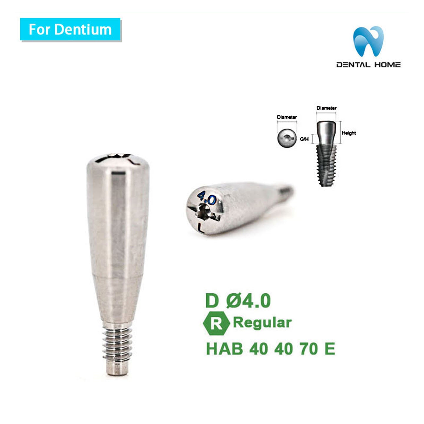 For Dentium Healing Abutment