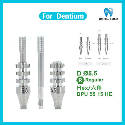 Подходит для сменного защитного колпачка для открытого переноса стержня Dentium, титанового стержня колонны