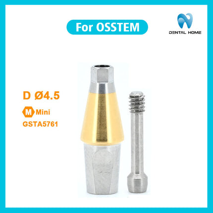 Подходит для готового прямого абатмента OSSTEM для реставрации одного зуба, сменного защитного колпачка с прямым углом
