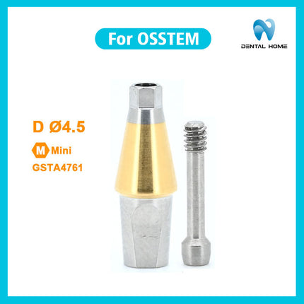 Подходит для готового прямого абатмента OSSTEM для реставрации одного зуба, сменного защитного колпачка с прямым углом