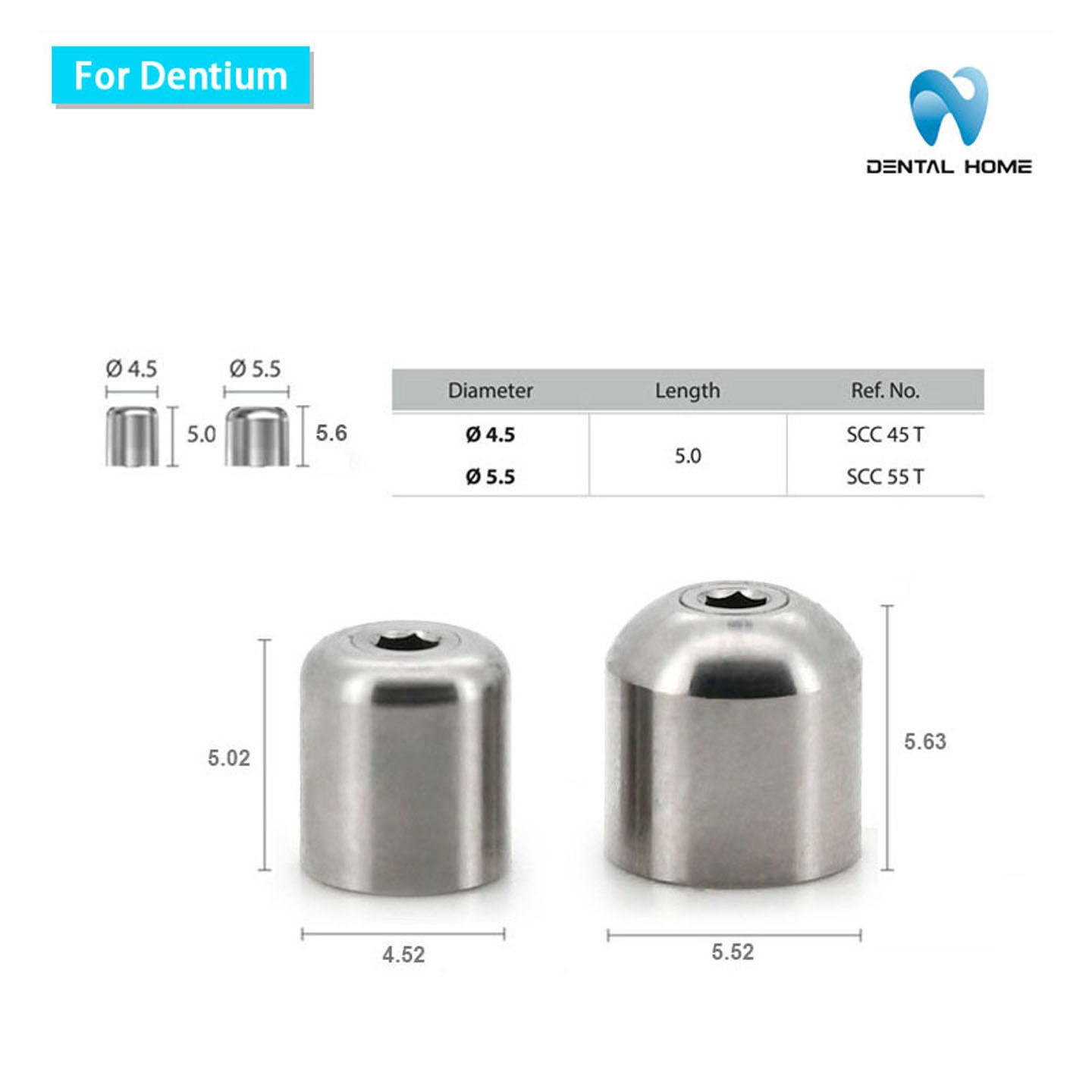 For Dentium Multi unit Healing cap