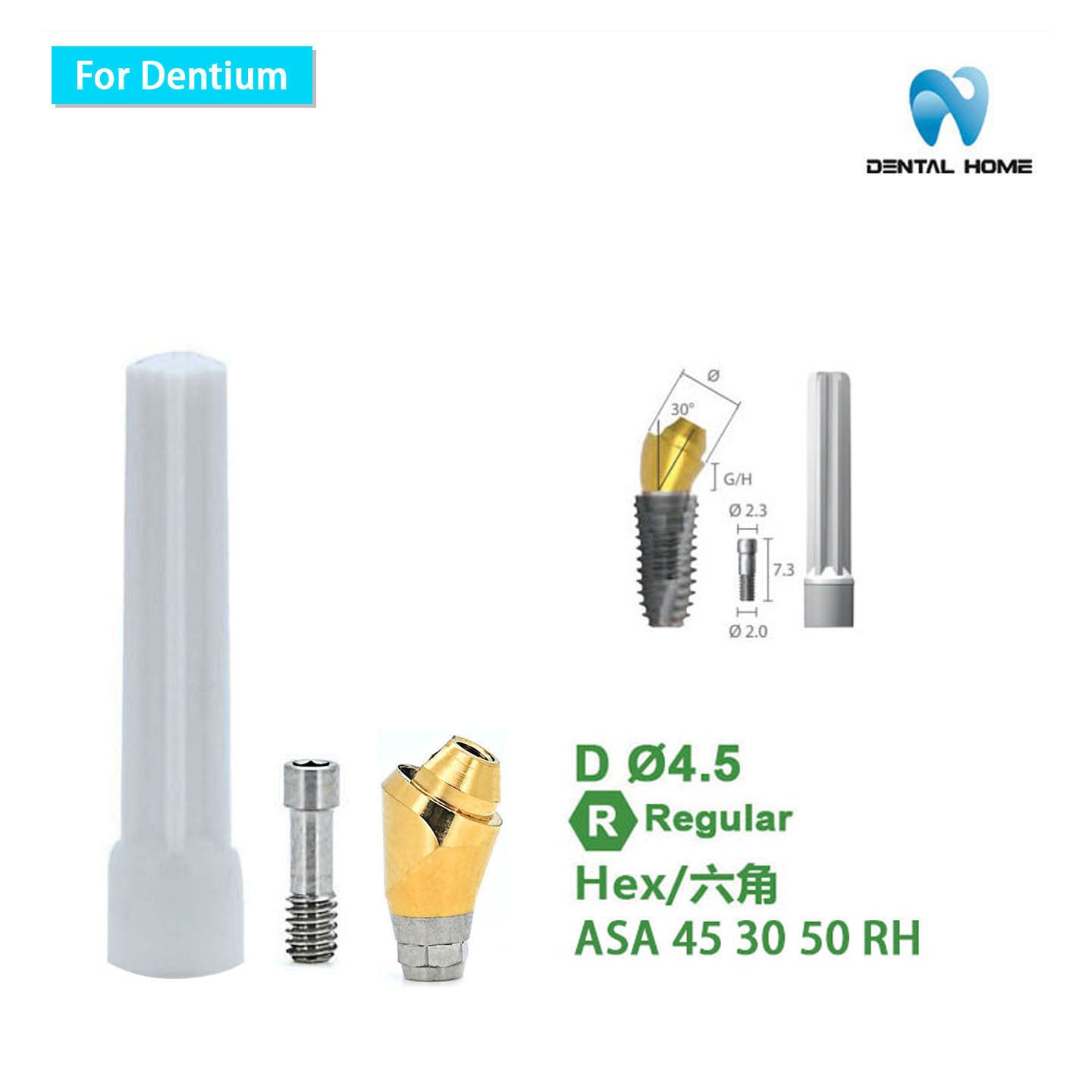 For Dentium Multi unit Straight Abutment