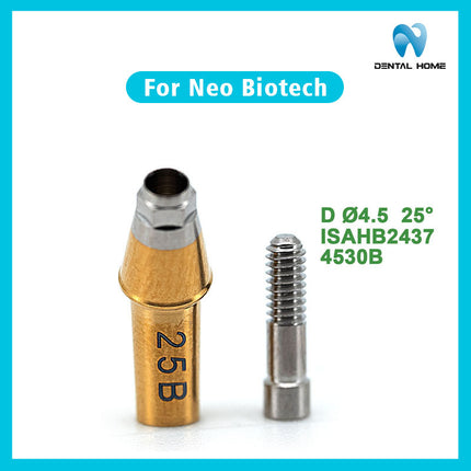 Подходит для готового углового абатмента Neobiotech, замена углового имплантата, титановая подложка