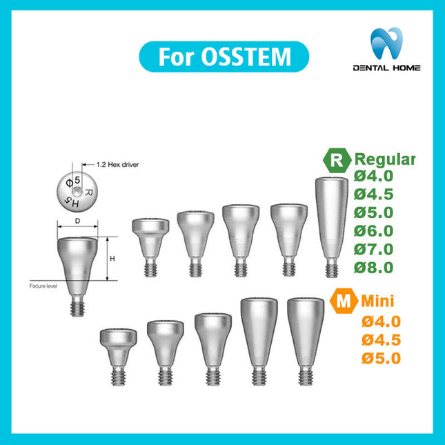 Suitable for OSSTEM Healing Abutment