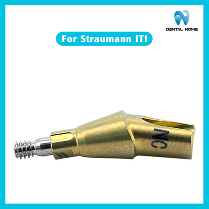 Для замены зубного имплантата Straumann ITl с готовым угловым абатментом и основанием для переноса