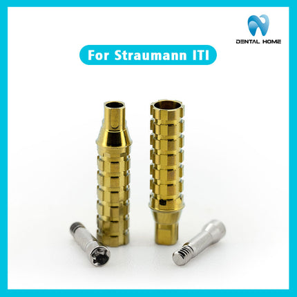 Стандартный временный абатмент Straumann LTL для восстановления, титановый субстрат, замена имплантата, центральный винт, Бесс
