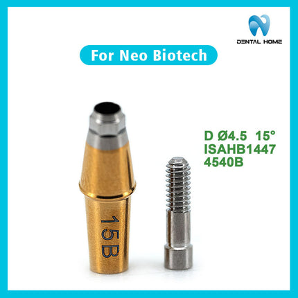 Подходит для готового углового абатмента Neobiotech, замена углового имплантата, титановая подложка