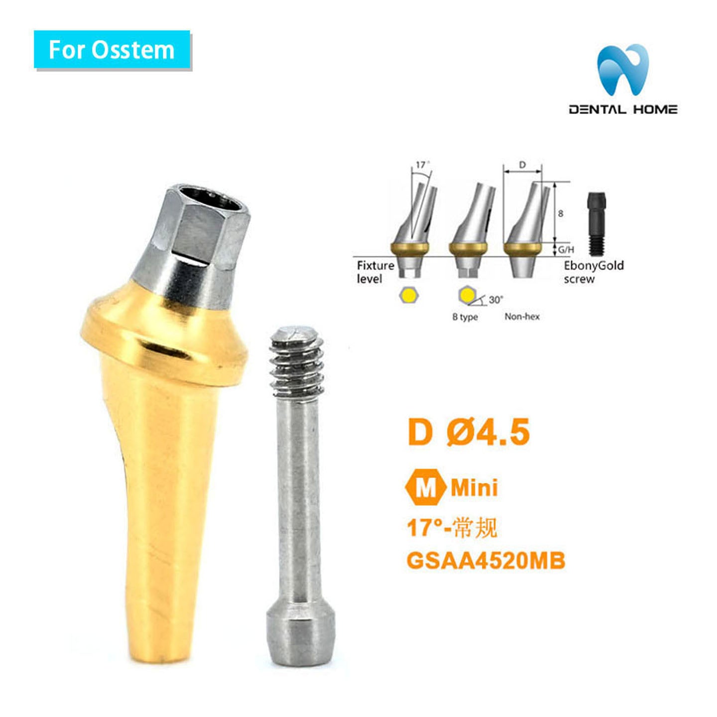 For Osstem Angled abutment