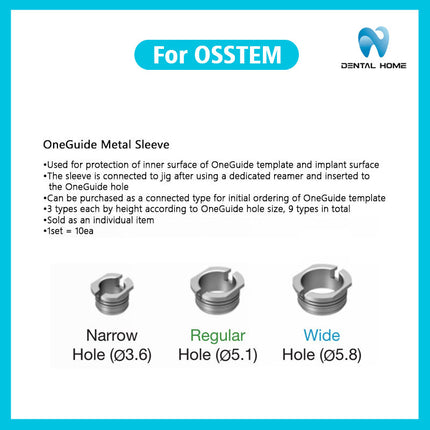 Подходит для фиксирующих штифтов направляющих колец Osstem, направляющих пластин из титанового сплава и инструментов для установки посадочных колец