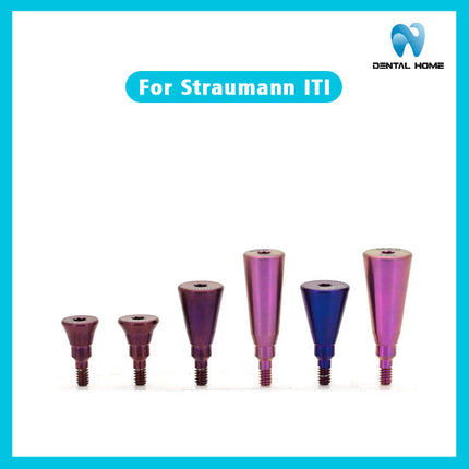 Подходит для формирователя десны Straumann ITl RC, заменителя дентального имплантата, защитного колпачка из титанового сплава