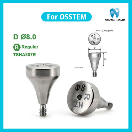 Подходит для абатмента OSSTEM Healing Abutment, сменного винта десны, защитного колпачка, переносного стержня, титановой колонны, титанового стержня