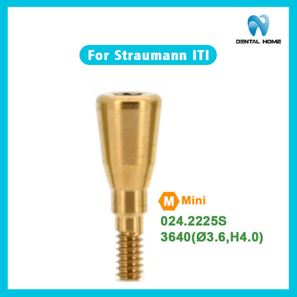Подходит для формирователя десны Straumann ITl, позиционирующего винта NC, сменного имплантата, композитного защитного колпачка