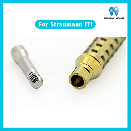 Стандартный временный абатмент Straumann LTL для восстановления, титановый субстрат, замена имплантата, центральный винт, Бесс