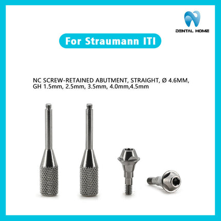Подходит для композитного углового абатмента Straumann ITl, сменного дентального имплантата NC, защитного колпачка, винта-герметика для заживления
