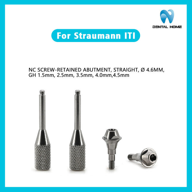 Подходит для композитного углового абатмента Straumann ITl, сменного дентального имплантата NC, защитного колпачка, винта-герметика для заживления