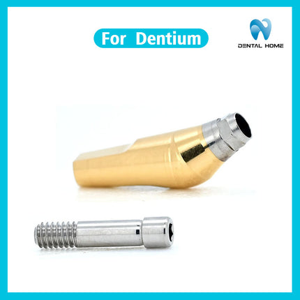 Подходит для восстановленного Dentium готового углового абатмента из титанового сплава для замены имплантата.