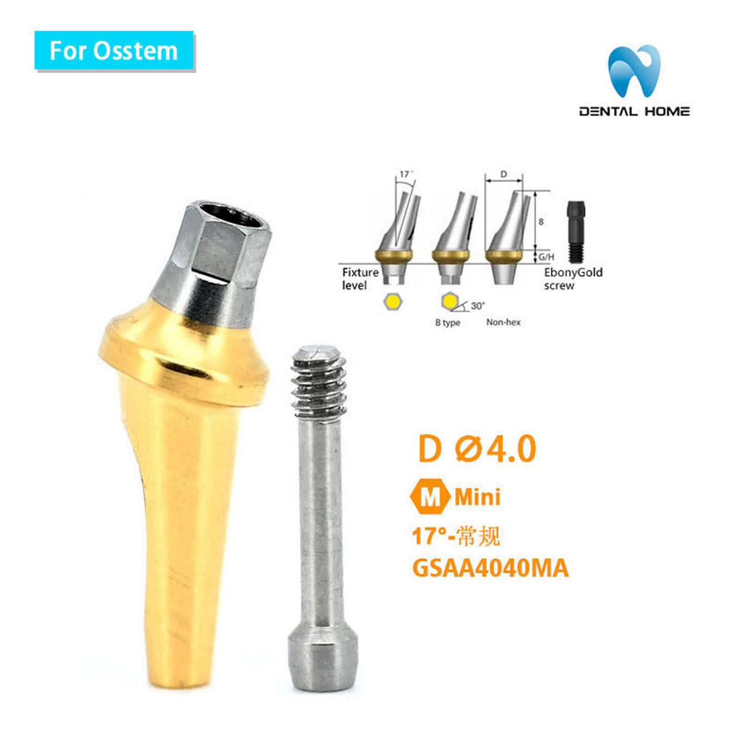 For Osstem Angled abutment