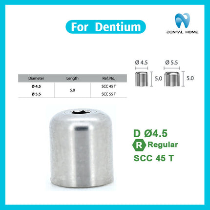 Подходит для защитного колпачка Dentium Composite, заменителя гипса для зубных имплантатов, защитного колпачка для стержня с окном/закрытой крышкой