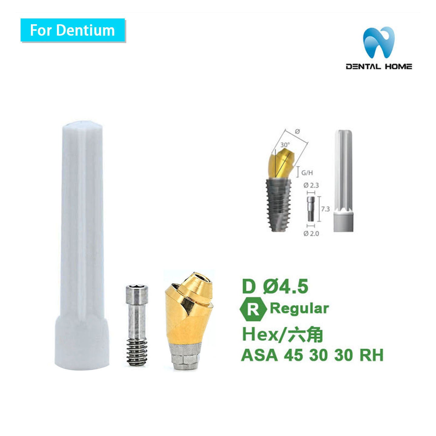 For Dentium Multi unit Straight Abutment
